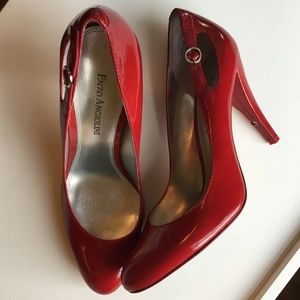 Red Patent Leather Enzo Angiolini Heels